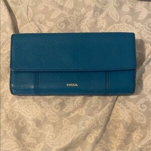 Fossil teal Women's Wallet